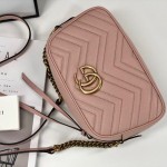 Replica Gucci GG Marmont Small Bag Pink