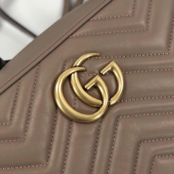 GG Marmont matelassé shoulder bag - Gucci Womens Shoulder 