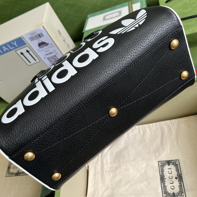 adidas x Gucci mini duffle bag ‎702397 black