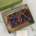 Replica Gucci Denim Dionysus small shoulder Bag