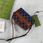 Replica Gucci Denim Ophidia GG mini Bag