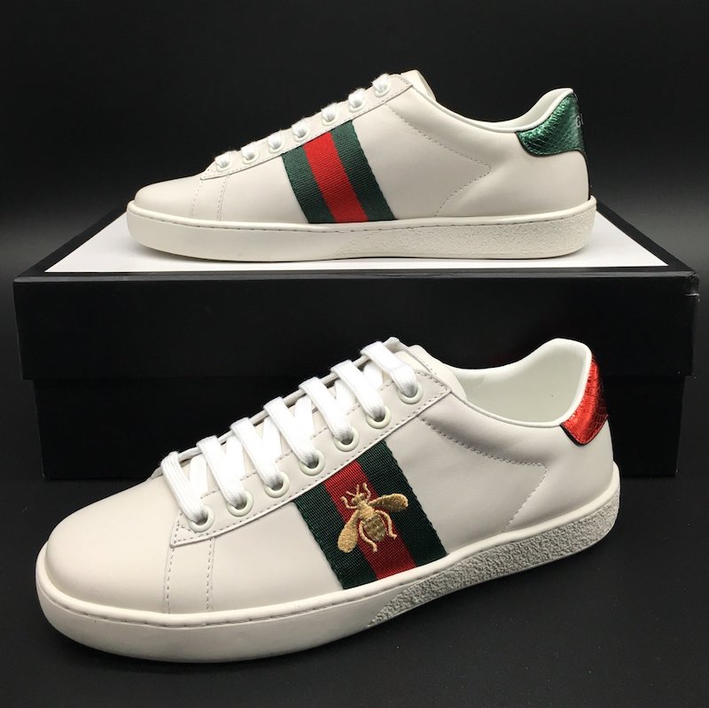Gucci Men's Ace embroidered sneaker with Bees