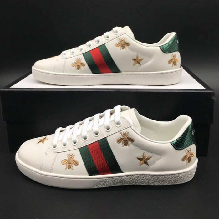 gucci ace sneakers with stars