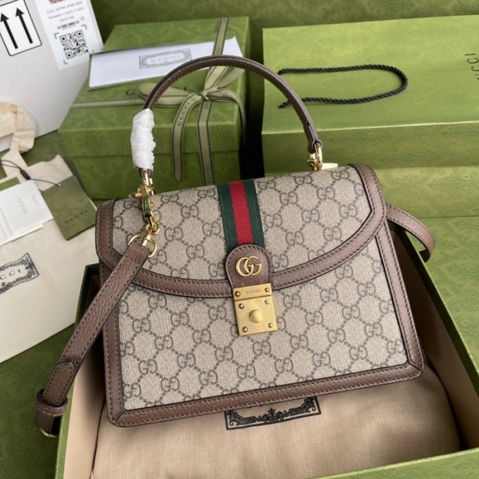 Gucci Ophidia small top handle bag with Web ‎651055