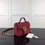 Replica Gucci GG Marmont mini top handle bag