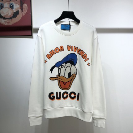Replica Disney x Gucci Donald Duck Sweater