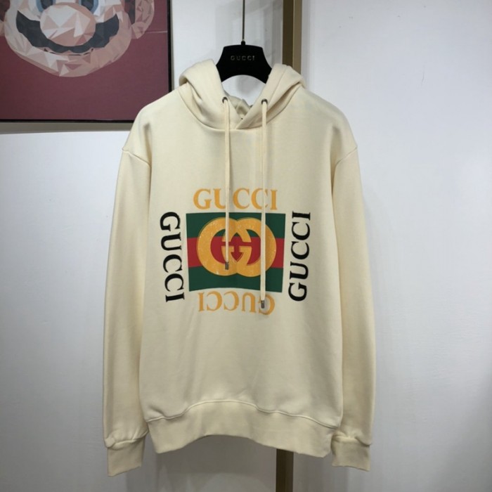 gucci classic logo hoodie
