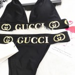 Replica Gucci Bikini Black