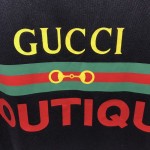 Replica Gucci Boutique print oversize T-shirt