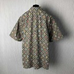 Replica Gucci Cotton Poplin Shirt with Print