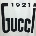 Replica Gucci Crystal '1921 Gucci' cotton T-shirt