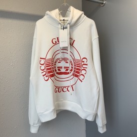Replica Gucci disk print hoodie 
