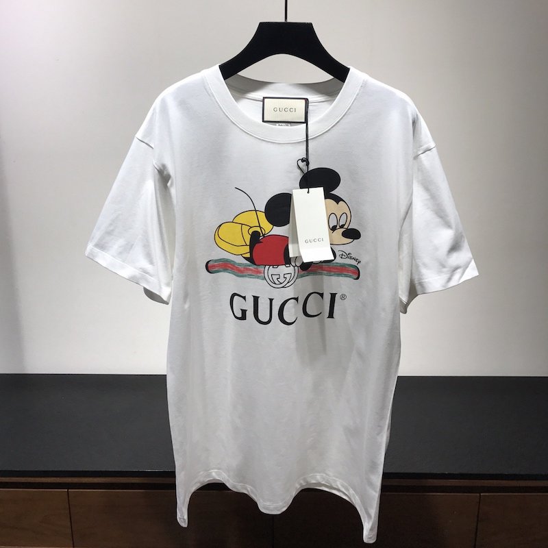 Disney x Gucci oversize T-shirt White 565807