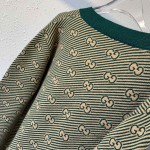 Replica Gucci GG stripe Wool Cardigan
