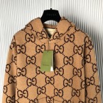 Replica Gucci GG wool hooded sweatshirt