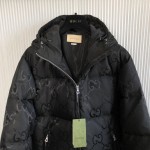 Replica Gucci Jumbo GG canvas jacket