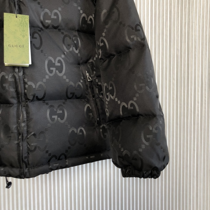 Gucci Jumbo GG canvas jacket ‎698710 Black