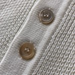 Replica Gucci Knit cotton polo with Web