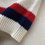 Replica Gucci Knit cotton polo with Web