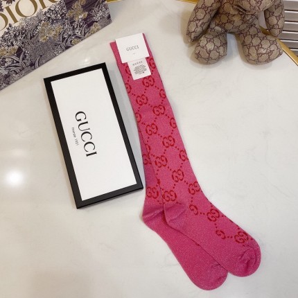 Replica Gucci Lame GG socks