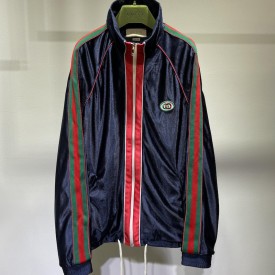 Replica Gucci Shiny jersey jacket