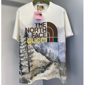 Replica Gucci trail print t shirt