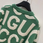 Replica Gucci Wool jumper with Gucci intarsia