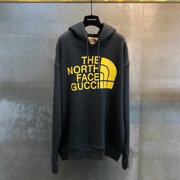 Gucci X The North Face Hoodie Black