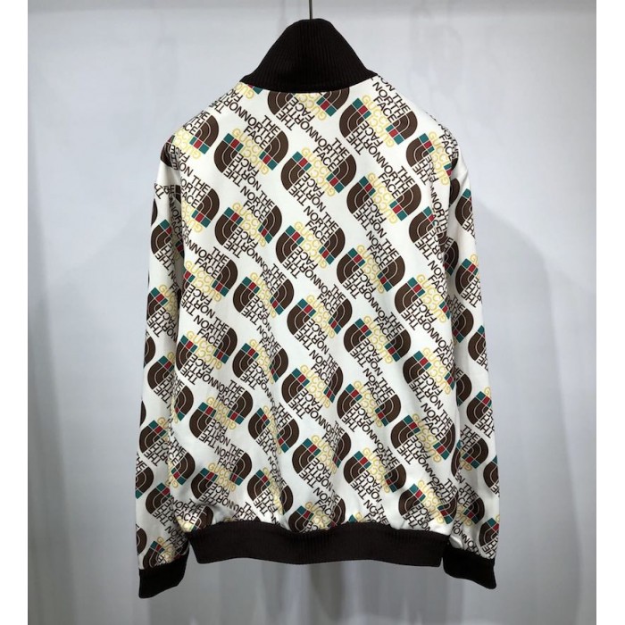 The North Face x Gucci Web print technical jersey jacket