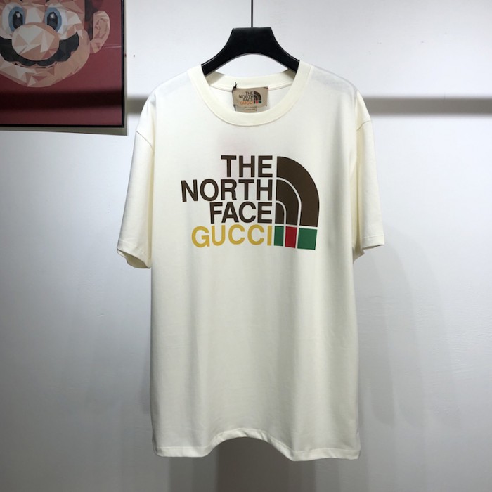 Gucci x The North Face T shirt Cream