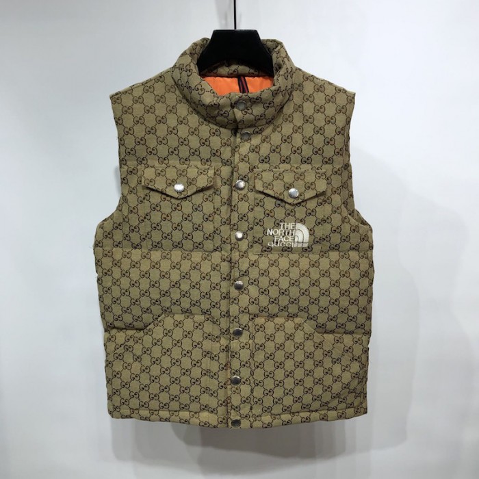 the north face gucci gilet
