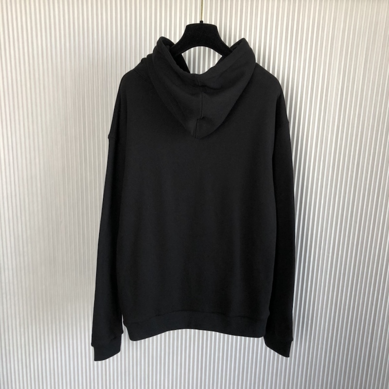 The North Face x Gucci cotton hoodies Black