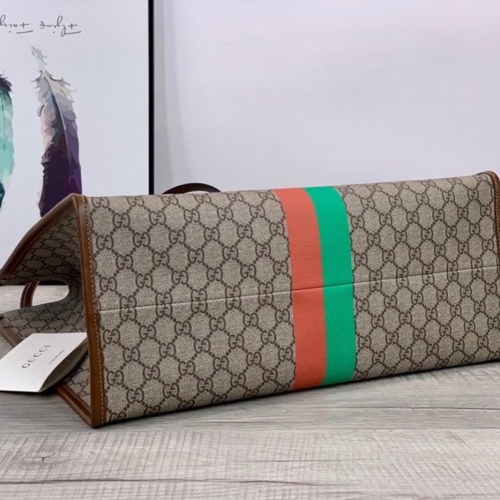 Gucci 'Fake/Not' print large tote bag ‎630353