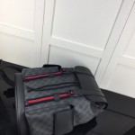 Replica Gucci GG black supreme backpack