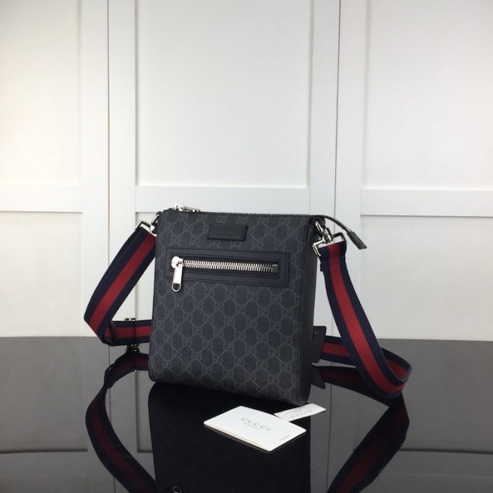 Gucci GG Black small messenger Bag 523599