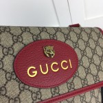 Replica Gucci Neo Vintage messenger bag red