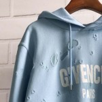 Replica Givenchy Paris Hoodies Blue