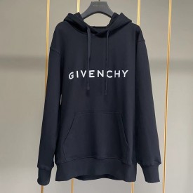Replica Givenchy Archetype slim fit hoodie in fleece
