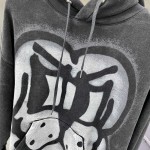 Replica Givenchy hoodies with tag effect dog print