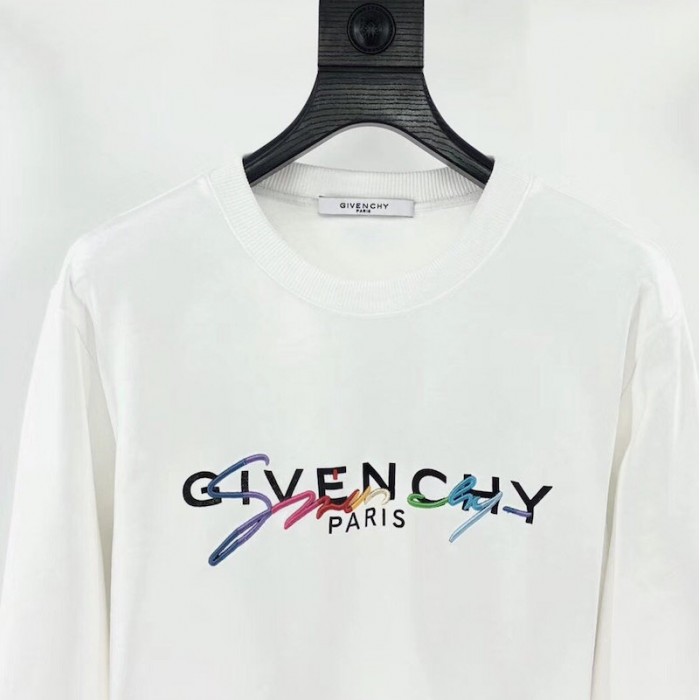 Givenchy signature sweatshirt White