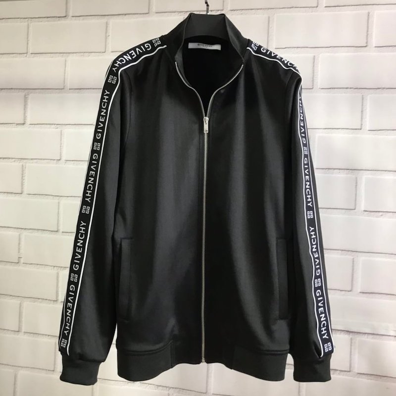 Givenchy Contrasted Zipped Tracksuit Black