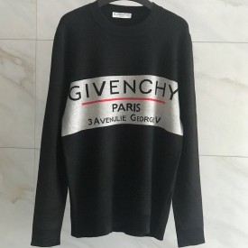 Replica Givenchy Label Printed Sweater