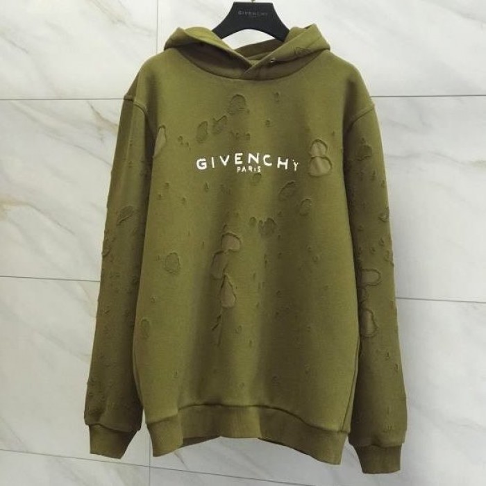 givenchy paris destroyed hoodie