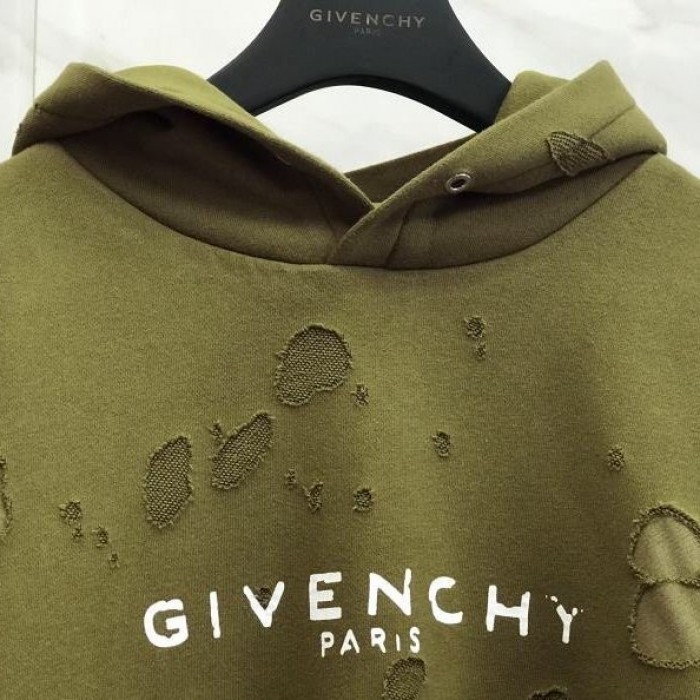 givenchy green hoodie