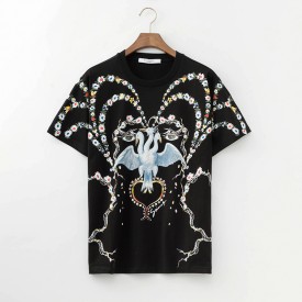 Replica Givenchy Bird Printed T shirt 