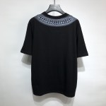 Replica Givenchy embossed chain collar t shirt
