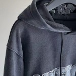Replica Givenchy Slim fit hoodie in felpa with patch