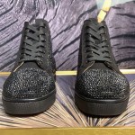 Replica Louboutin Louis Strass Sneakers