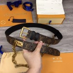 Replica LV Monogram Chain Belt