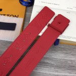 Replica lv shape 40mm belt red